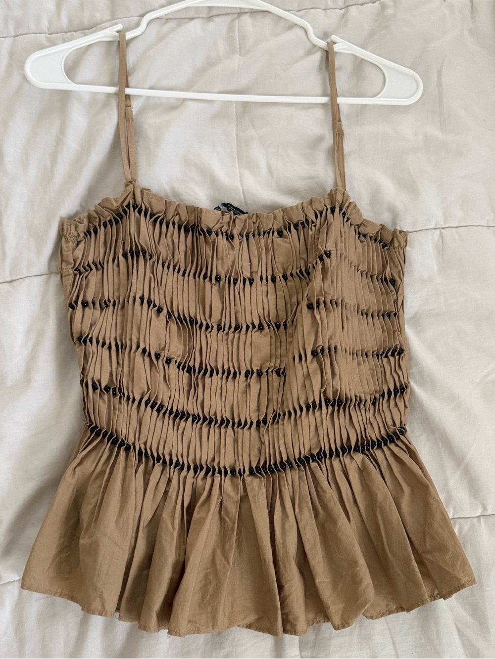 Zara Peplum top